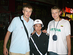 Saulius Kuzminskas žais su broliu Saulius Kuzminskas žais su broliu