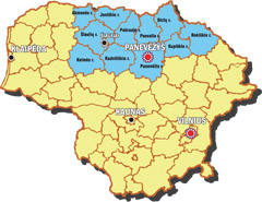 Krikščioniškas Lietuvos padalijimas kiršija Šiaulius su Panevėžiu Krikščioniškas Lietuvos padalijimas kiršija Šiaulius su Panevėžiu