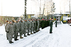 Danų kariai šalčių nebijo Danų kariai šalčių nebijo