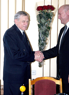 Zenonas Sabalys švenčia jubiliejų Zenonas Sabalys švenčia jubiliejų