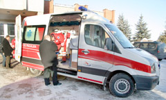 Ligoninę pasiekė naujas reanimobilis Ligoninę pasiekė naujas reanimobilis