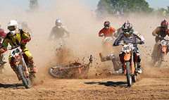 Motokroso čempionate — pergalės ir traumos Motokroso čempionate — pergalės ir traumos