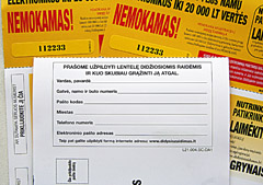 Loterija sukėlė įtarimų Loterija sukėlė įtarimų