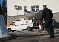 Nelaimės akimirką — Greitoji buvo be ratų Nelaimės akimirką — Greitoji buvo be ratų