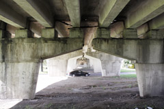 Senuoju viaduku dėl remonto bus ribojamas eismas Senuoju viaduku dėl remonto bus ribojamas eismas