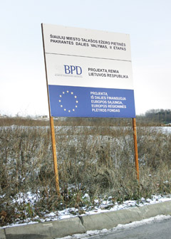 Sąvartynas miesto centre — už Europos pinigus Sąvartynas miesto centre — už Europos pinigus
