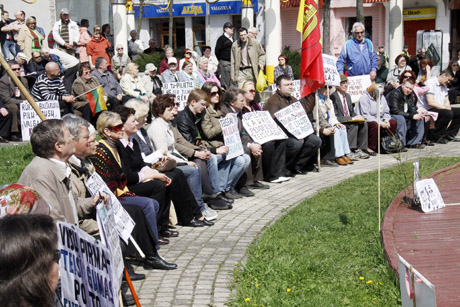 Mitingas: Lietuva kelią į teisingumą pradeda nuo nulio Mitingas: Lietuva kelią į teisingumą pradeda nuo nulio