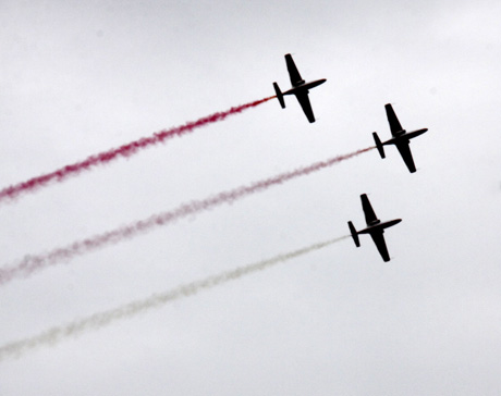 Aviacijos šventė sudrebino padangę ir širdis Aviacijos šventė sudrebino padangę ir širdis