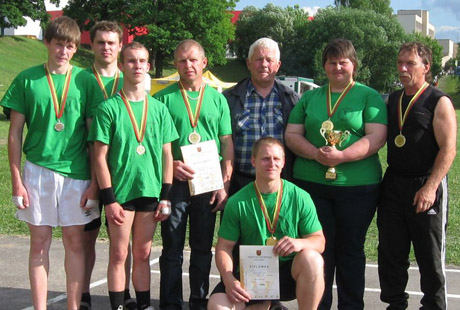 Čempionate laimėti septyni medaliai Čempionate laimėti septyni medaliai
