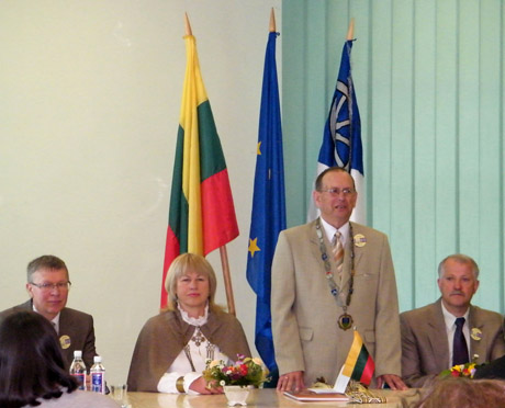 Svečiai priminė bendradarbiavimo istoriją Svečiai priminė bendradarbiavimo istoriją