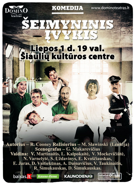 NEĮVYKS „Domino“ teatro spektaklis „Šeimyninis įvykis“ NEĮVYKS „Domino“ teatro spektaklis „Šeimyninis įvykis“