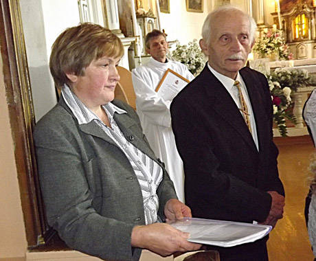 Švęsdami bažnyčios sukaktį, pagerbė saviškius Švęsdami bažnyčios sukaktį, pagerbė saviškius