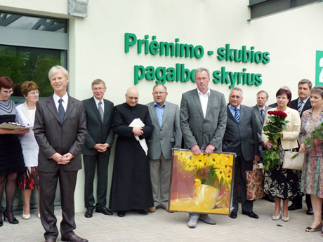 Atidarytas Priėmimo – skubios pagalbos skyrius Atidarytas Priėmimo – skubios pagalbos skyrius