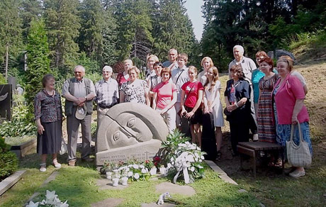 Pagerbtas rašytojas Jonas Avyžius Pagerbtas rašytojas Jonas Avyžius