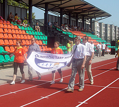 Radviliškyje sklandė olimpinė dvasia Radviliškyje sklandė olimpinė dvasia