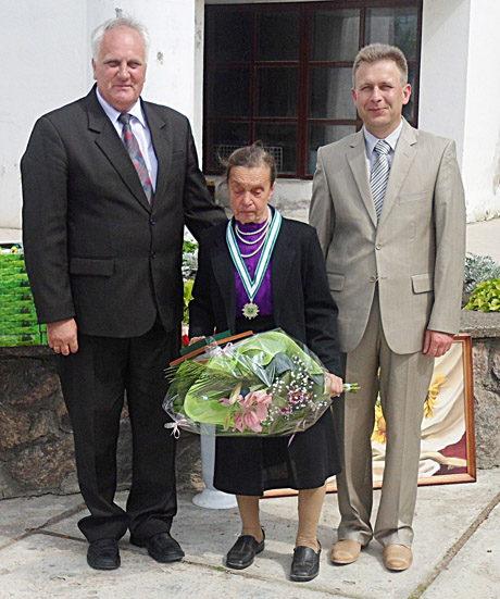Sidabraviečiai išrinko Garbės pilietę Sidabraviečiai išrinko Garbės pilietę