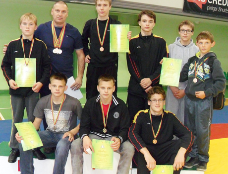 Imtynininkai parvežė šešis medalius Imtynininkai parvežė šešis medalius