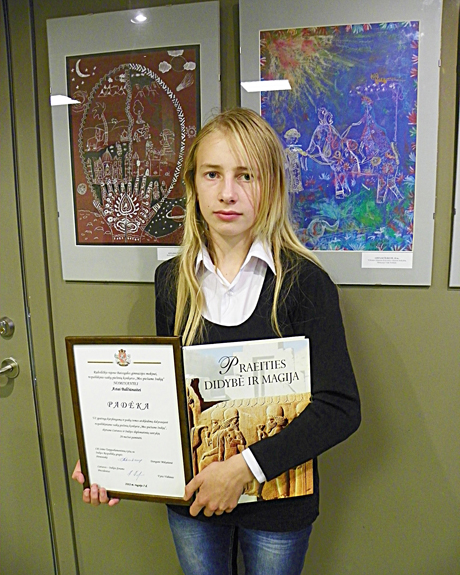Baisogalietė tapo piešinių konkurso nominante Baisogalietė tapo piešinių konkurso nominante