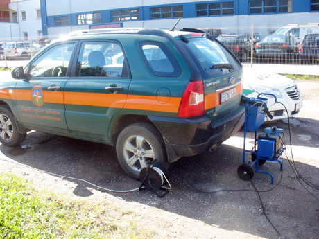Normas viršija dešimtadalis patikrintų automobilių Normas viršija dešimtadalis patikrintų automobilių