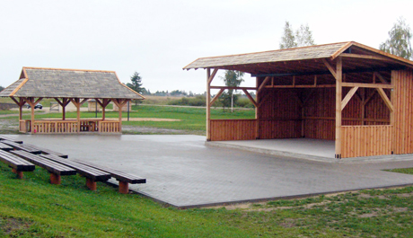 Rudiškių bendruomenė įrengė poilsio zoną Rudiškių bendruomenė įrengė poilsio zoną