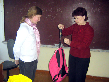 Sunkiausia kuprinė svėrė 9 kilogramus