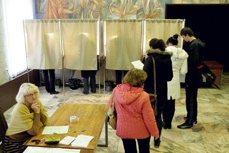 Rinkėjai stebuklų nesitiki Rinkėjai stebuklų nesitiki