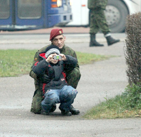 Kariuomenės dieną paminėjo salvėmis Kariuomenės dieną paminėjo salvėmis