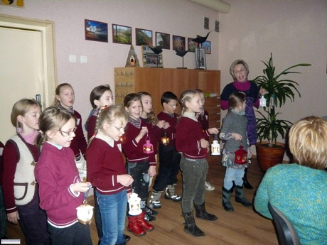 Rytmetį skyrė šv. Liucijos dienai Rytmetį skyrė šv. Liucijos dienai