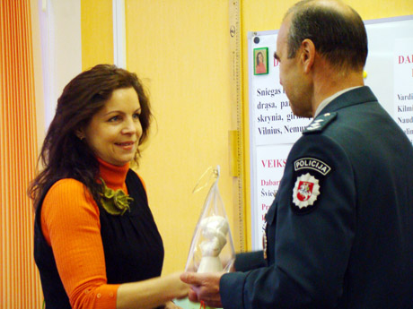 Pedagogei – policijos ačiū Pedagogei – policijos ačiū