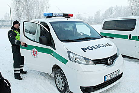 Policijos „trantą“ keičia nauji automobiliai Policijos „trantą“ keičia nauji automobiliai