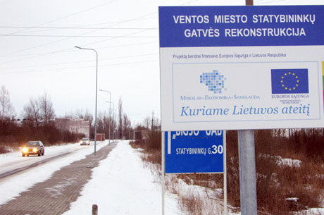 Statybininkų gatvės danga – lyg greitkelio Statybininkų gatvės danga – lyg greitkelio