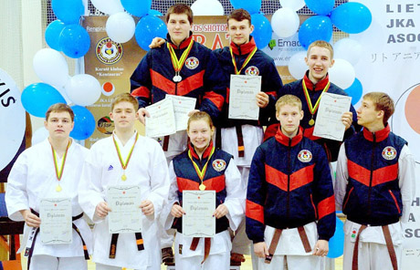 „Kentauro“ karatistų kraitėje – septyni medaliai „Kentauro“ karatistų kraitėje – septyni medaliai