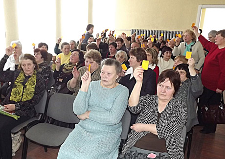 Susirinkime apsieita be diskusijų Susirinkime apsieita be diskusijų