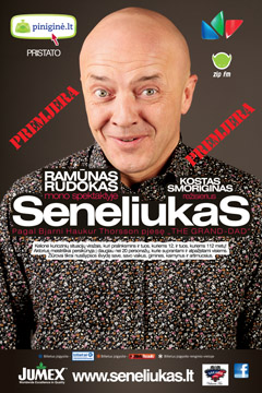 Mono spektaklis „Seneliukas“ – naujas hitas su R. Rudoku Mono spektaklis „Seneliukas“ – naujas hitas su R. Rudoku