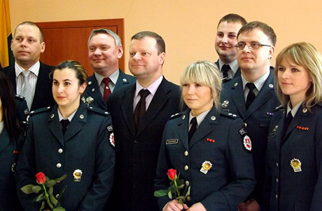 Antpečius įteikė generalinis komisaras Antpečius įteikė generalinis komisaras