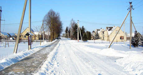 Gražėja pagrindinė Satkūnų gyvenvietės gatvė Gražėja pagrindinė Satkūnų gyvenvietės gatvė