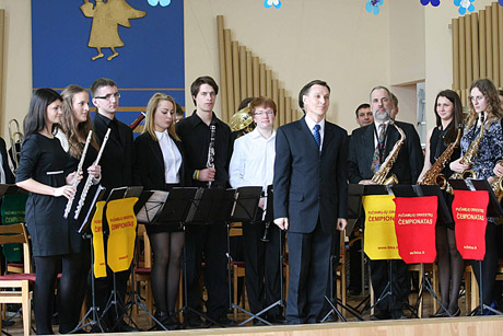 Pučiamųjų čempionate atiteko pirmo laipsnio diplomas Pučiamųjų čempionate atiteko pirmo laipsnio diplomas