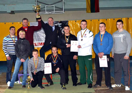 Nugalėjo Kuršėnų stipruolių komanda Nugalėjo Kuršėnų stipruolių komanda