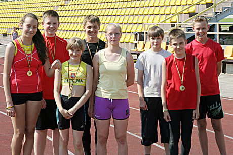 Lengvaatlečių startai buvo sėkmingi Lengvaatlečių startai buvo sėkmingi