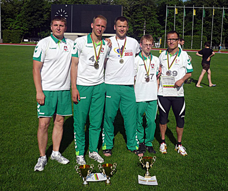 Atletai iškovojo devynis medalius Atletai iškovojo devynis medalius