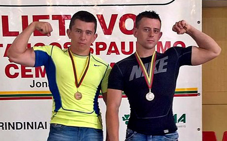 Broliai laimėjo medalius čempionate Broliai laimėjo medalius čempionate
