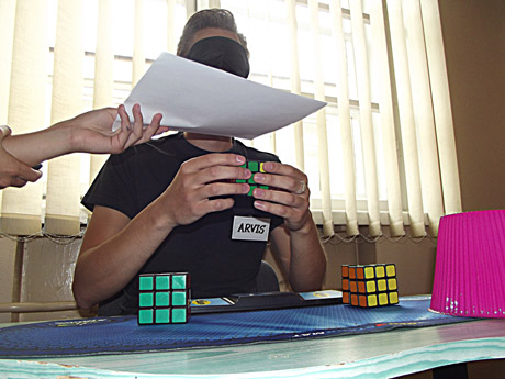 Rubiko kubas surinktas per 11 sekundžių Rubiko kubas surinktas per 11 sekundžių