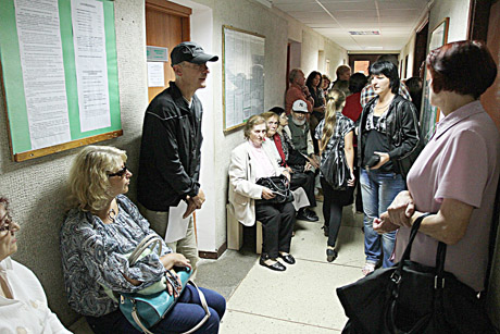 Migracijos skyriuje – eilės Migracijos skyriuje – eilės