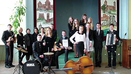 Užvenčio gimnazijoje ugdoma muzikantų pamaina Užvenčio gimnazijoje ugdoma muzikantų pamaina