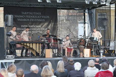 Baigėsi Chaimo Frenkelio vilos vasaros festivalis Baigėsi Chaimo Frenkelio vilos vasaros festivalis