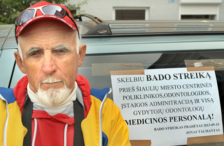 Bado streikas prieš odontologijos grimasą Bado streikas prieš odontologijos grimasą