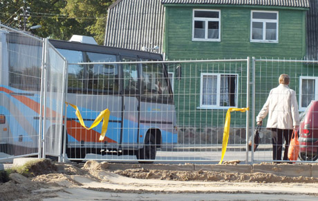 Akmenė gyvena be autobusų stoties ir viešojo tualeto Akmenė gyvena be autobusų stoties ir viešojo tualeto