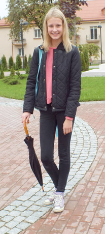 Moksleivė įvertinta modelių atrankoje