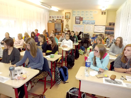 Gimnazistai „skrenda“ per Atlantą Gimnazistai „skrenda“ per Atlantą