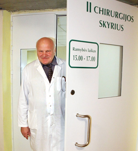 Chirurgai dažniau operuoja vyresnius pacientus Chirurgai dažniau operuoja vyresnius pacientus